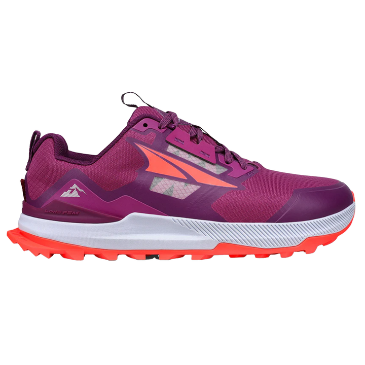 Altra Womens Lone Peak 7 - Purple/Orange - Trail