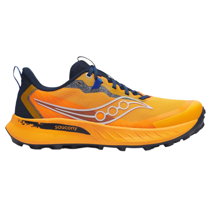 Saucony Mens Peregrine 15 - Peel/Navy - Trail - SS25