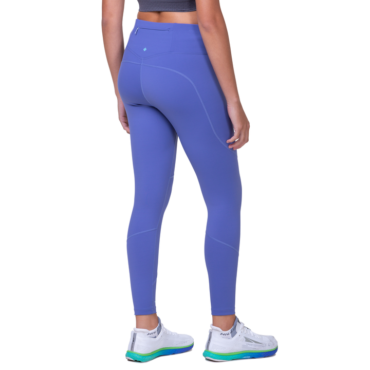 RonHill Womens Tech Tight - Dark Periwinkle/ Aquamint