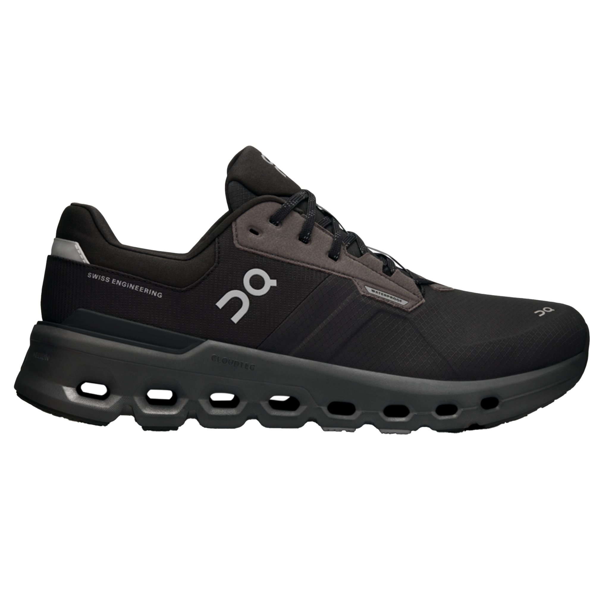 ON Mens Cloudrunner 2 Waterproof - Magnet/Black - Stability