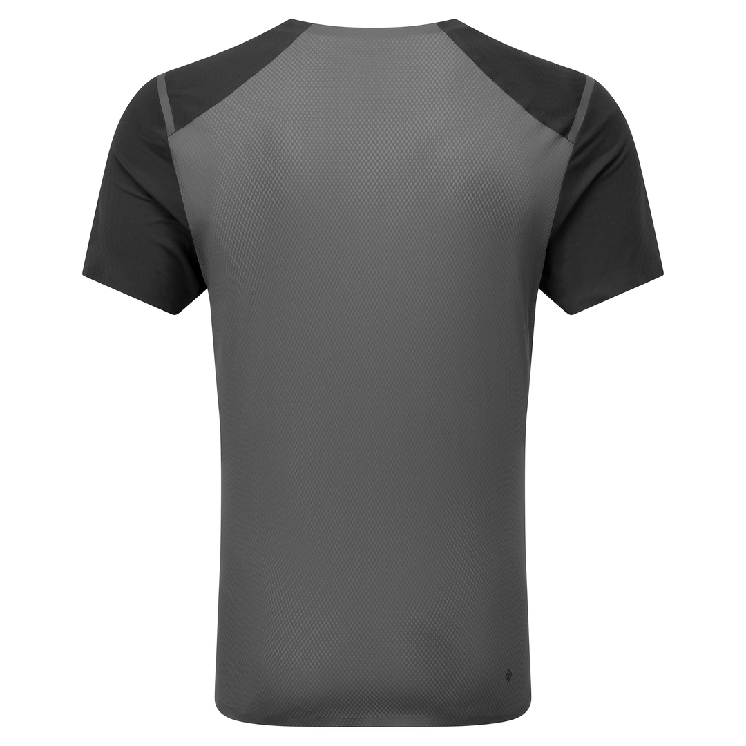 RonHill Mens Tech Race S/S Tee - Black/Artemis