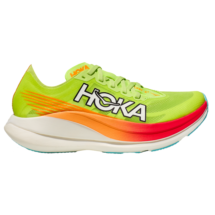 Hoka Rocket X 2 - Lettuce/Solar Flare - Neutral