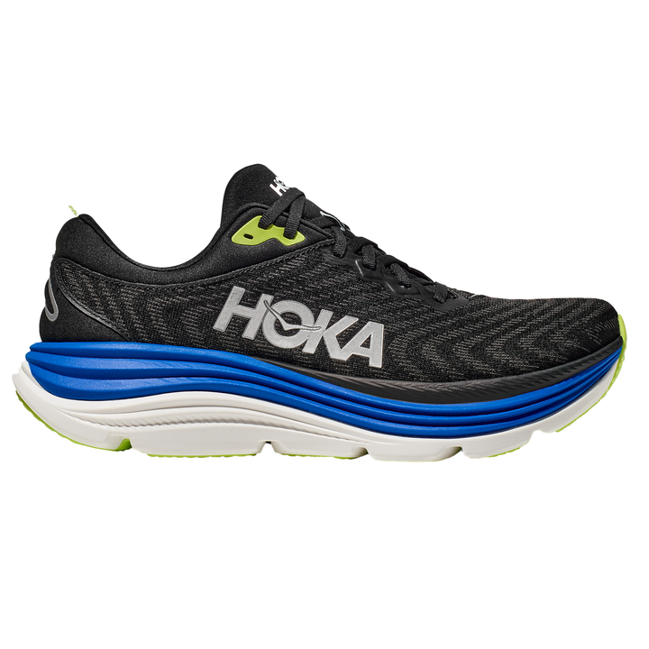 Hoka Mens Gaviota 5 - Black/Electric Cobalt - Stability