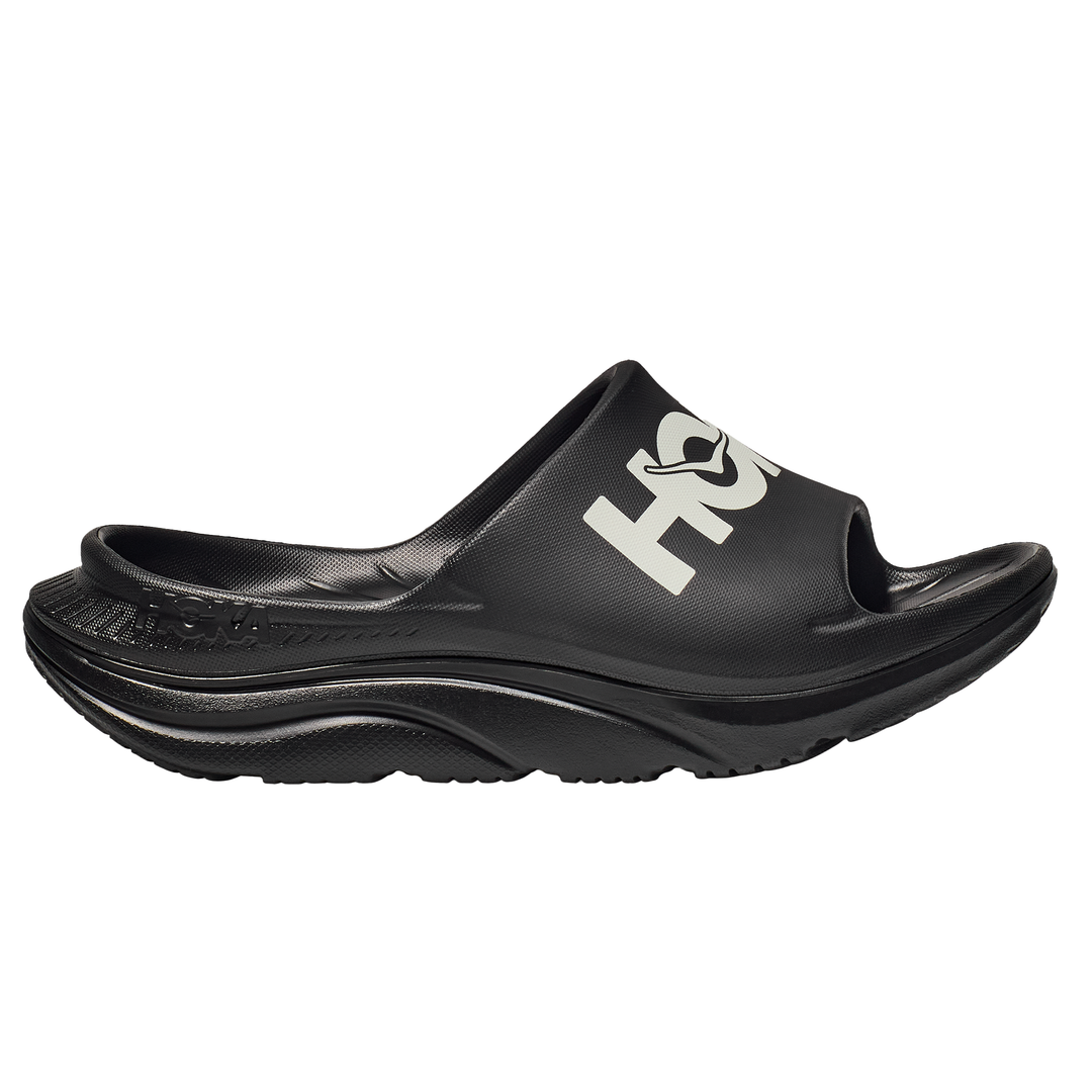 Hoka Unisex Ora Athletic Slide - Black/White