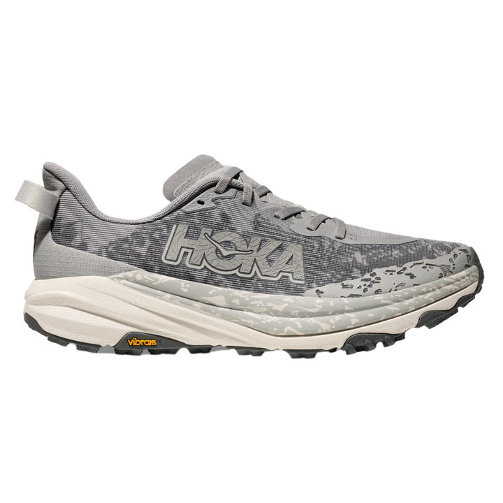 Hoka Mens Speedgoat 6 - Stellar Grey/Alabaster - Trail - SS25