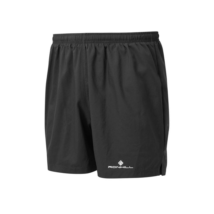 RonHill Mens Core 5" Short - Black/Bright White