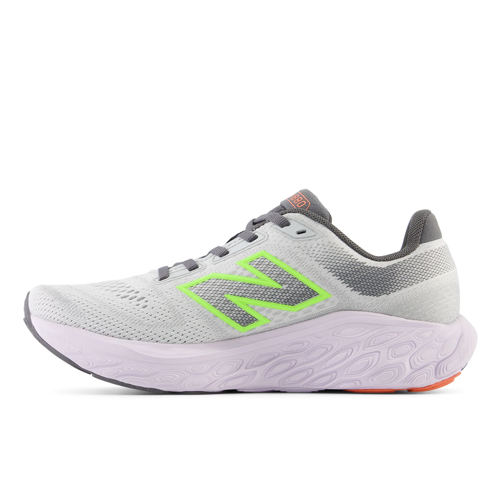 New Balance Womens 880V14 - Grey Matter/Taro/Bleached Lime Glo/Gulf Red - Neutral