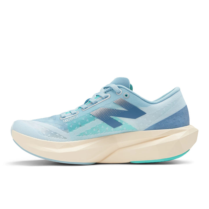 New Balance Womens FuelCell Rebel V4 - Quarry Blue/Chrome Blue/Heron Blue - Neutral