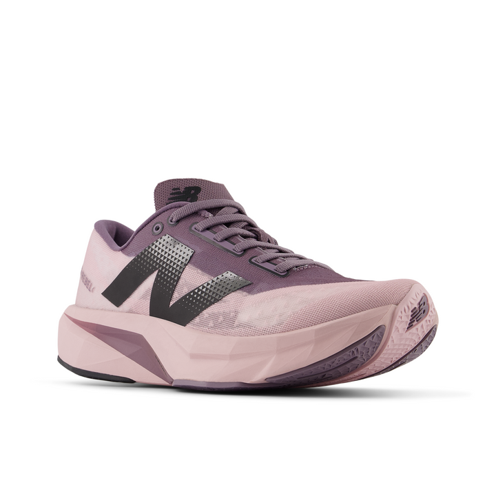 New Balance Womens FuelCell Rebel V4 - Twilight Haze/Dark Ice Wine/Black - Neutral - SS25