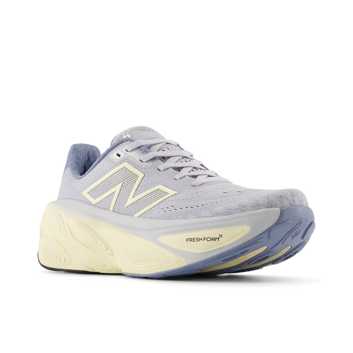 New Balance Womens Fresh Foam X More v5 - Pearl Grey/Dusk Shower/Calcium - Neutral - SS25