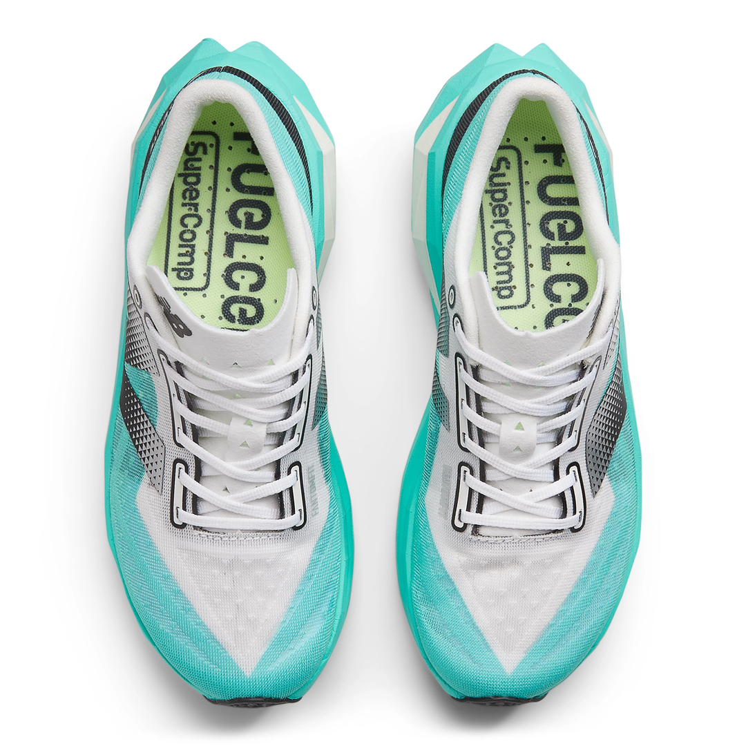 New Balance Womens FuelCell SuperComp Elite V4 - Cyber Jade/White/Black - Neutral