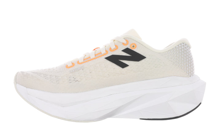 New Balance Womens FuelCell SuperComp Trainer V3 - Angora/Hot Mango/Black - Neutral - SS25