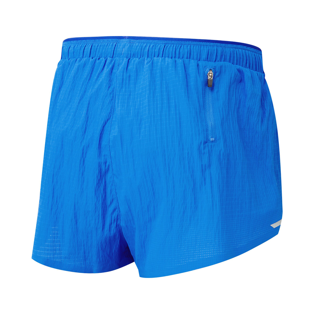 RonHill Womens Tech Race Short - Electric Blue/Zest