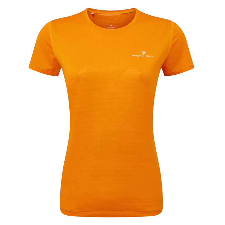 RonHill Womens Tech S/S Tee - Spice/Vanilla