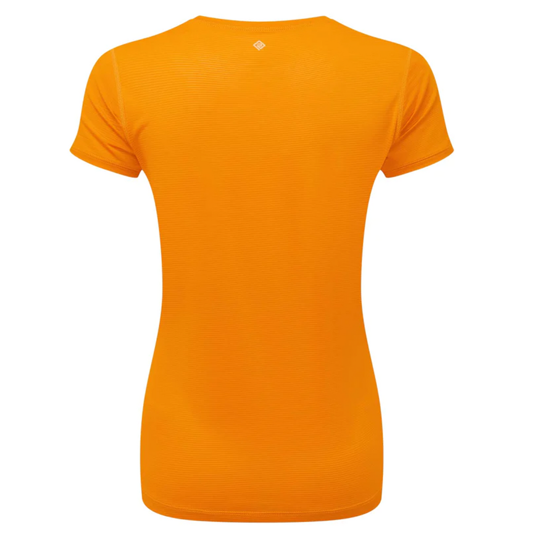 RonHill Womens Tech S/S Tee - Spice/Vanilla