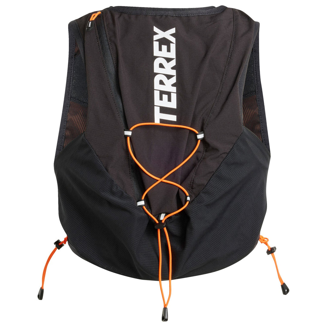 Adidas Terrex Trail Running Techrock Vest 12L - Black/White/Impact Orange