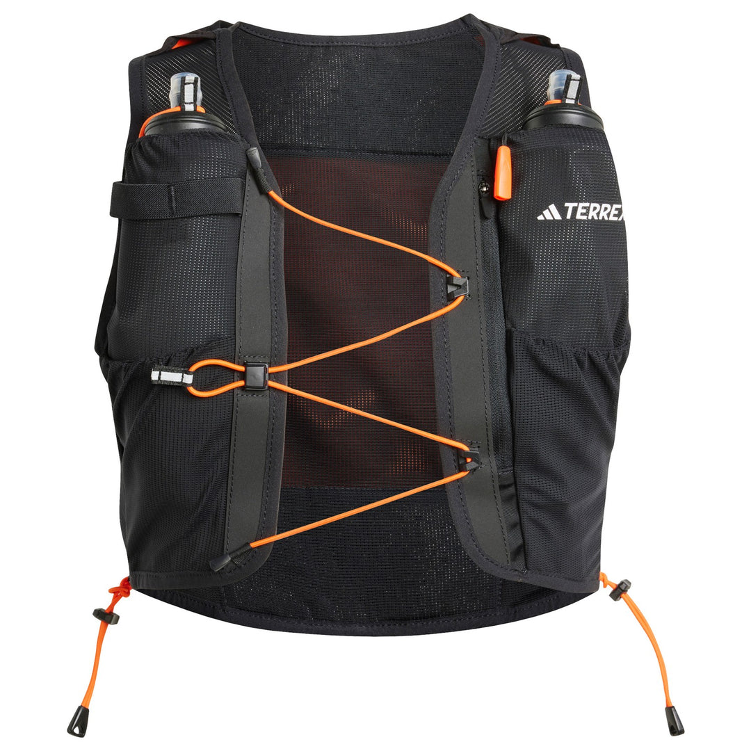 Adidas Terrex Trail Running Techrock Vest 12L - Black/White/Impact Orange