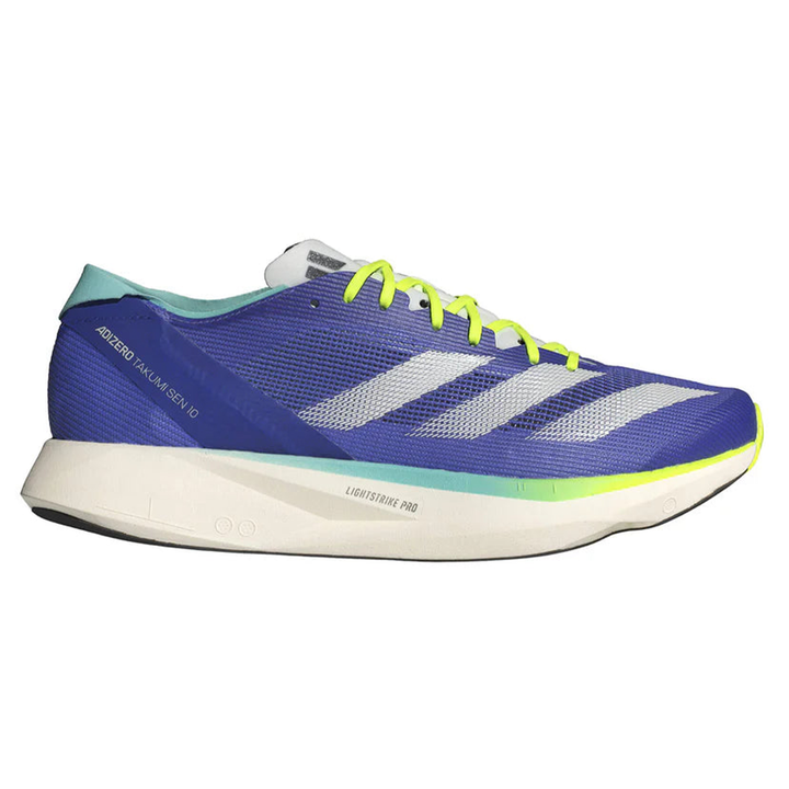 Adidas Mens Takumi Sen 10 - Cobalt Blue/Zero Metallic/Lucid Lemon - Neutral