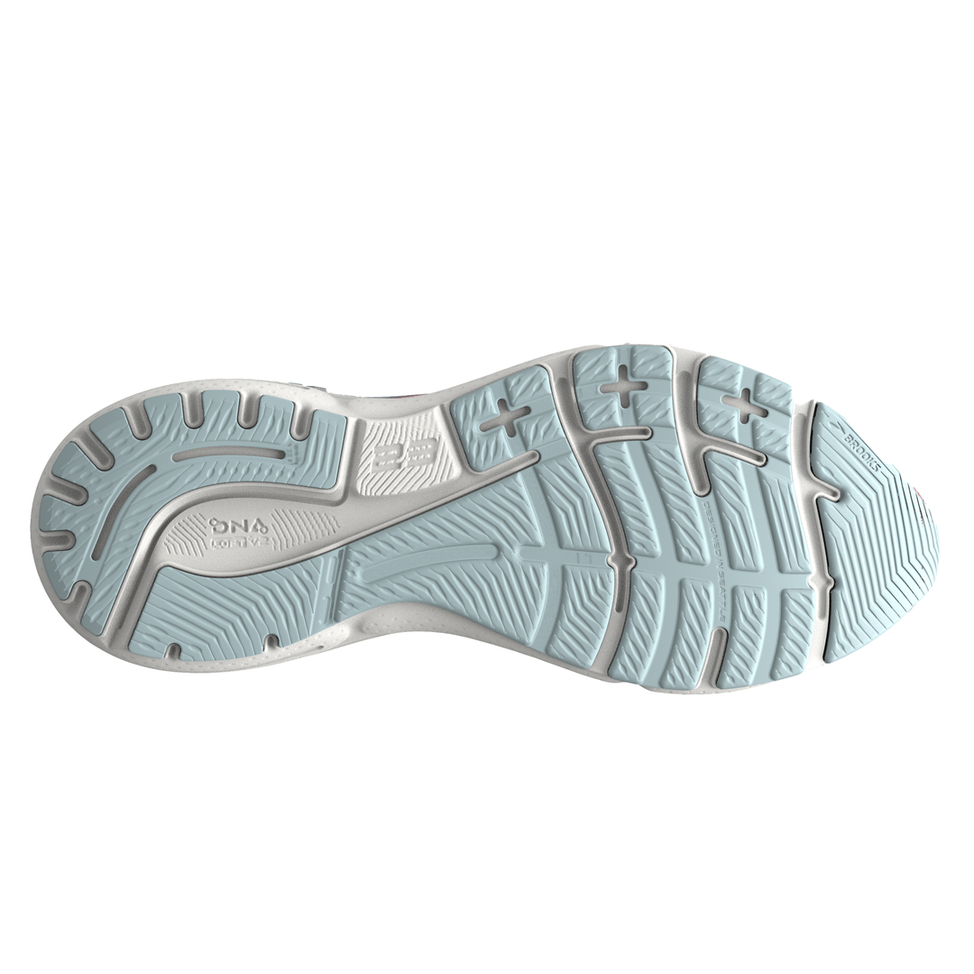 Brooks Womens Adrenaline GTS 23 - Zephyr/Blue/Coconut - Stability