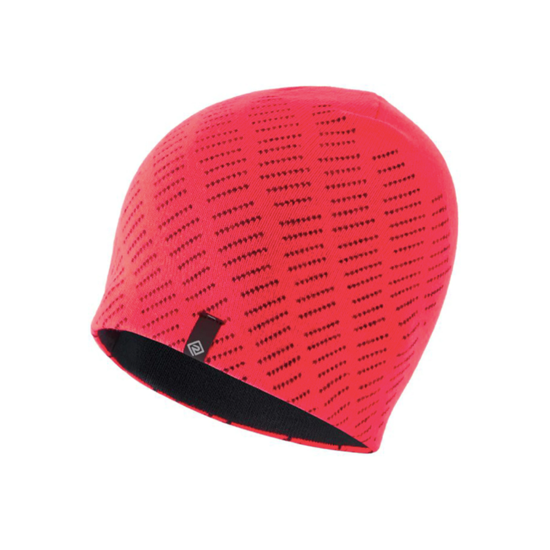 Ronhill Classic Beanie - Hot Pink/Charcoal