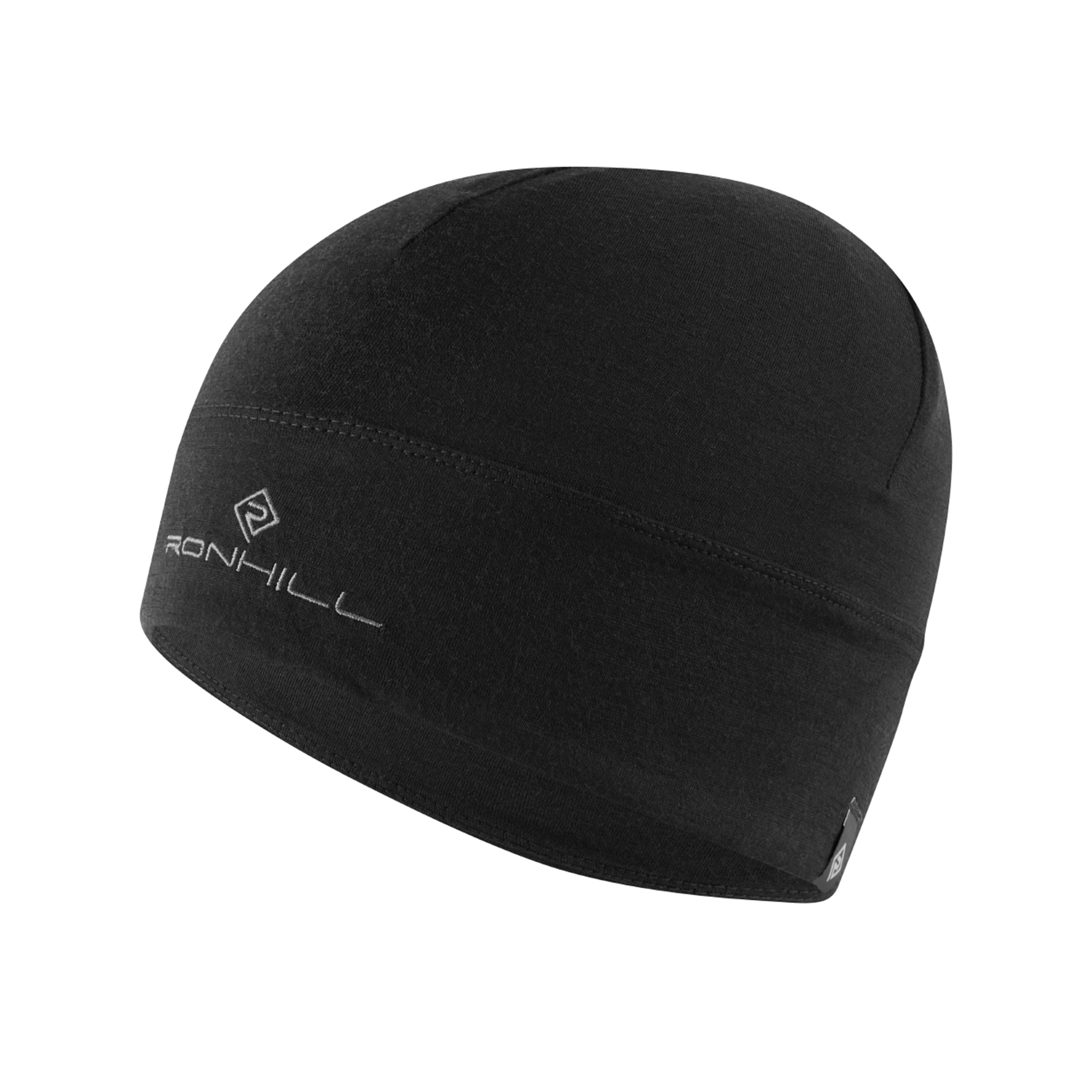 RonHill Merino Beanie - Black/Lake