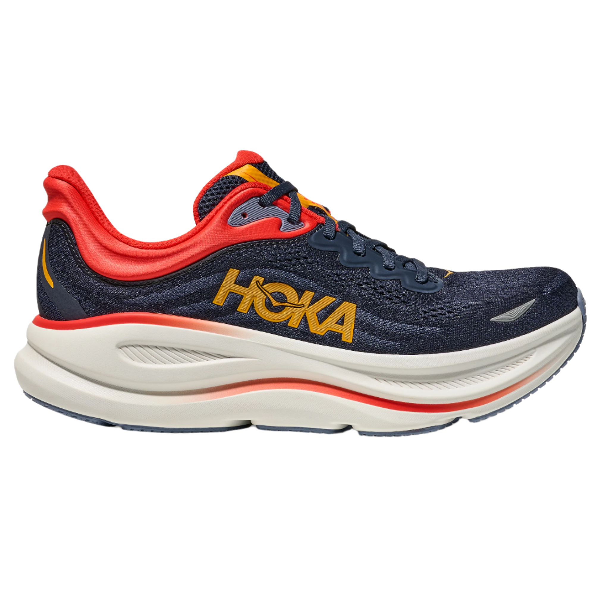 Hoka Mens Bondi 9 - Varsity Navy/Nautical Blue - Neutral - SS25