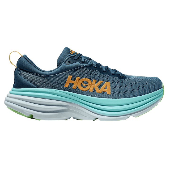 Hoka Mens Bondi 8 - Real Teal/Shadow - Neutral