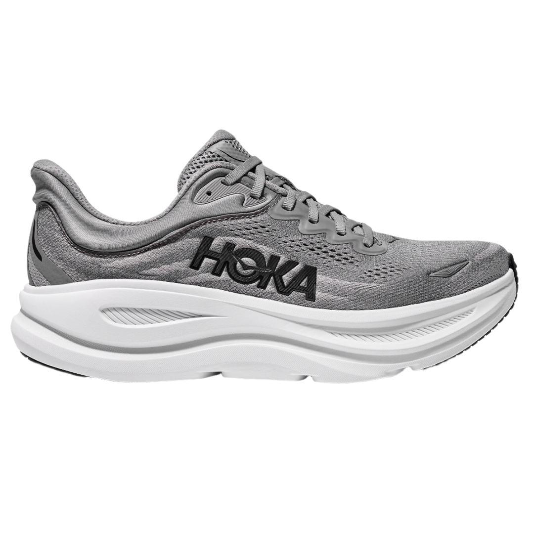 Hoka Mens Bondi 9 - Galactic Grey/Stellar Grey - Neutral - SS25