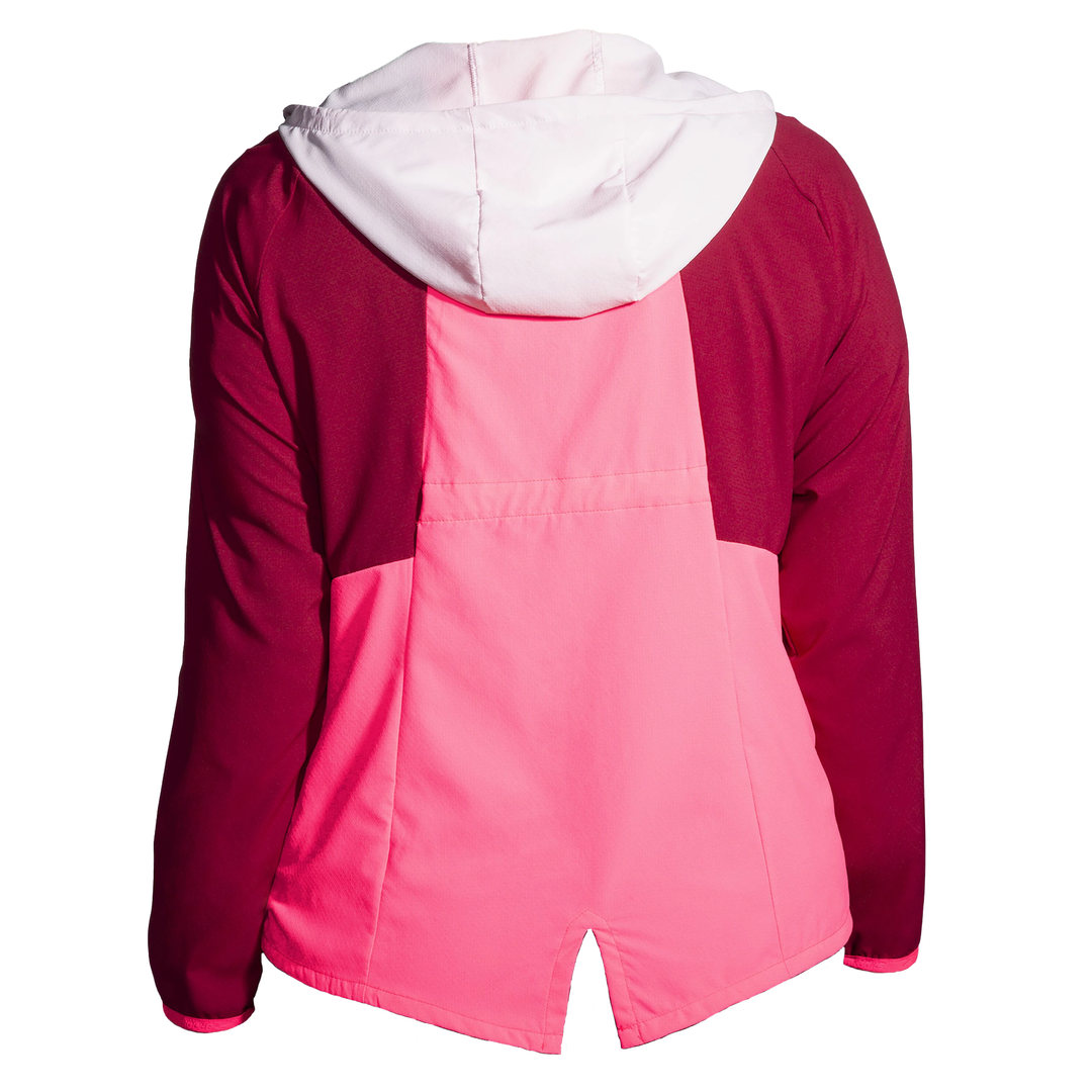 Brooks Womens Canopy Jacket - Razzmatazz/Quartz/Hyper Pink