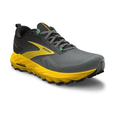 Brooks Mens Cascadia 17 - Lemon Chrome/Sedona Sage - Trail