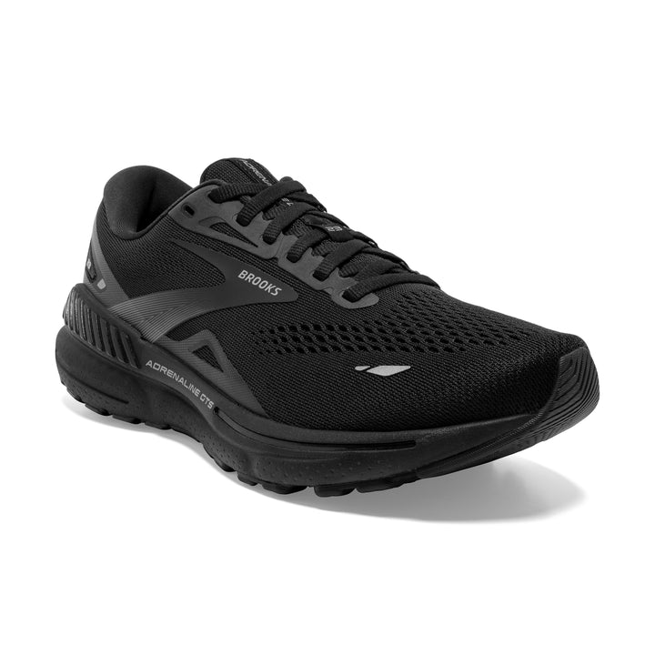 Brooks Womens Adrenaline GTS 23 - Black/Black/Ebony - Stability