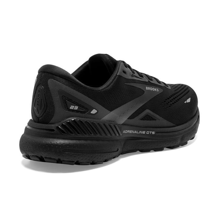 Brooks Womens Adrenaline GTS 23 - Black/Black/Ebony - Stability