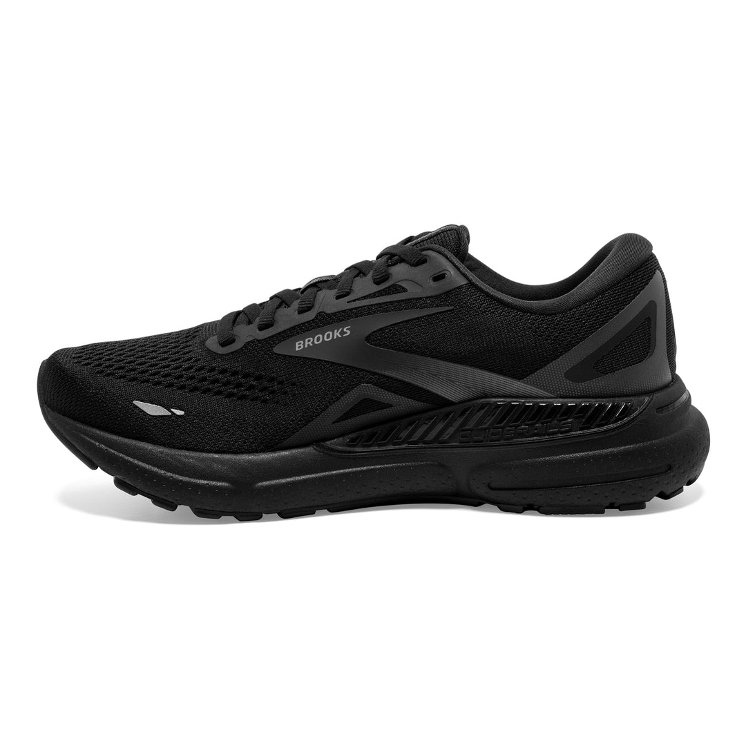 Brooks Womens Adrenaline GTS 23 - Black/Black/Ebony - Stability