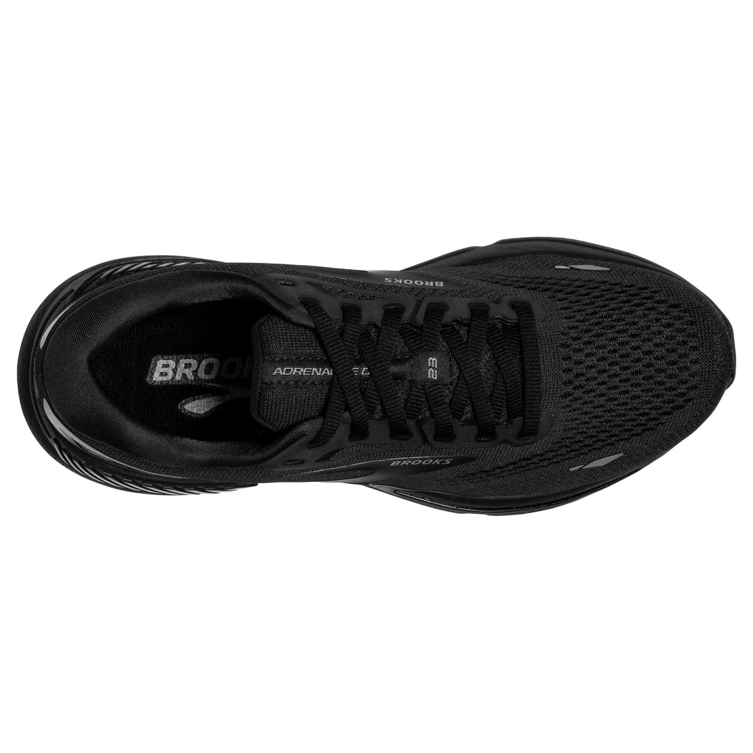 Brooks Womens Adrenaline GTS 23 - Black/Black/Ebony - Stability