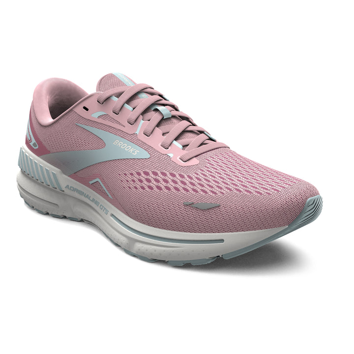 Brooks Womens Adrenaline GTS 23 - Zephyr/Blue/Coconut - Stability