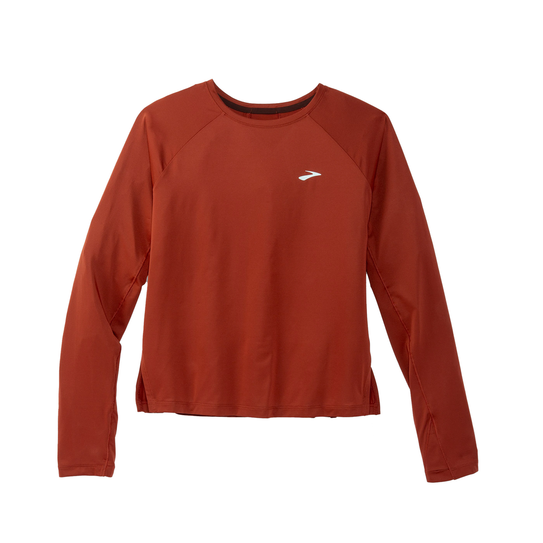 Brooks Womens Sprint Free Long Sleeve - Copper