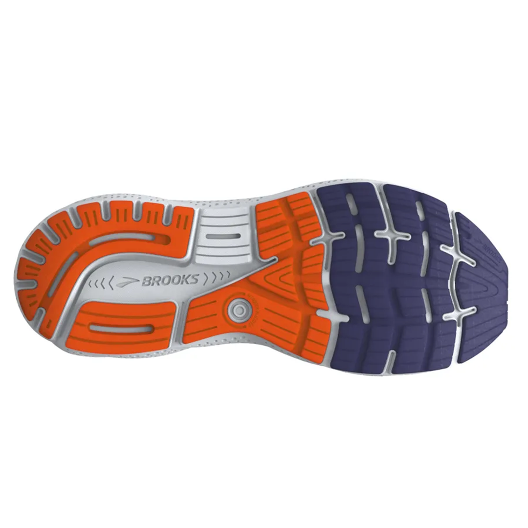 Brooks Mens Ghost 16 - Bonnie Blue/Blue Ribbon/Orange - Neutral - SS25