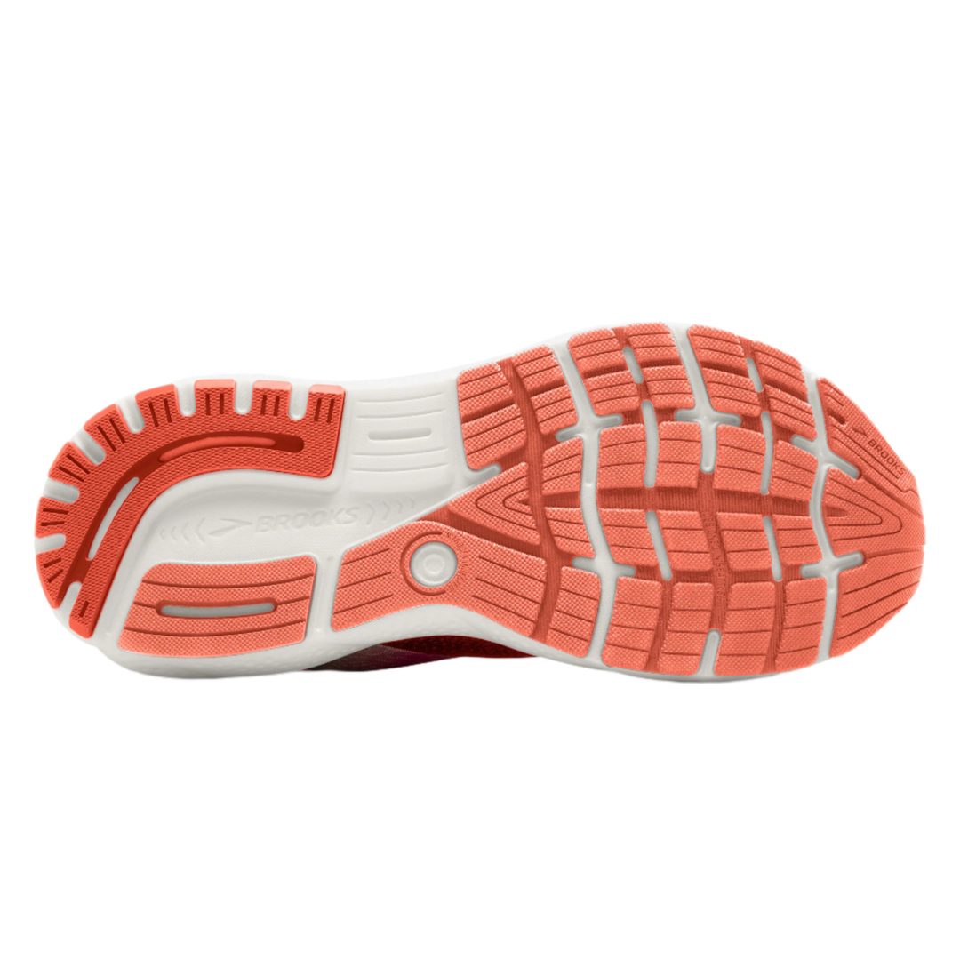 Brooks Womens Ghost 16 - Coral/Desert Flower/Coconut - Neutral - SS25