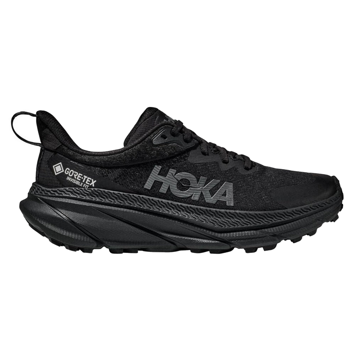 Hoka Womens Challenger ATR 7 GTX - Black/Black - Trail