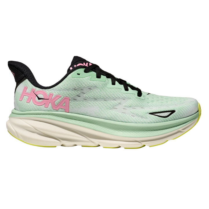 Hoka Womens Clifton 9 - Mint Fluorite/Snow Melt - Neutral - SS25