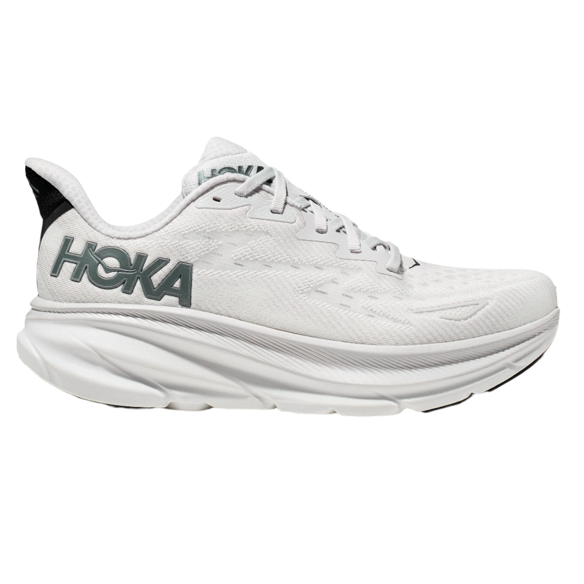 Hoka Mens Clifton 9 - Nimbus Cloud/Steel Wool - Neutral