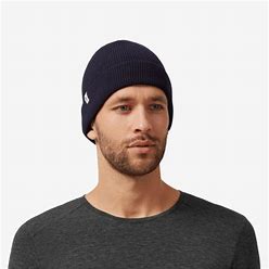 On Merino Beanie - Navy