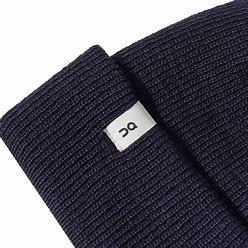 On Merino Beanie - Navy