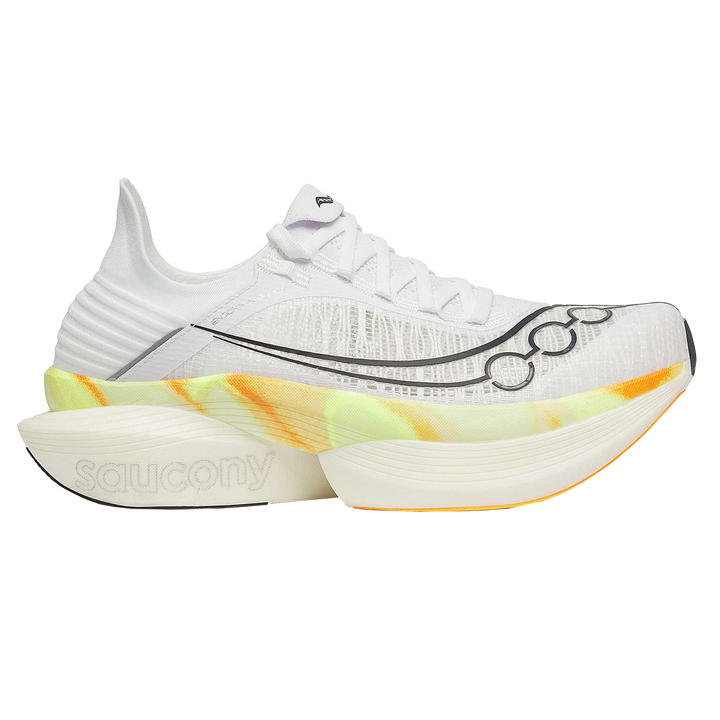 Saucony Unisex Endorphin Elite 2 - White/Peel - Neutral - SS25