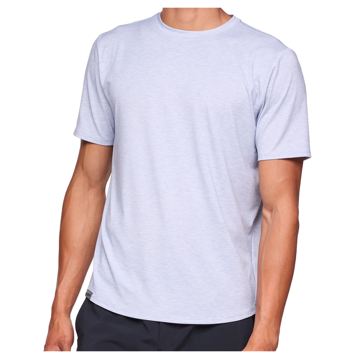 Hoka Mens Essential Tee - Gull/Heather