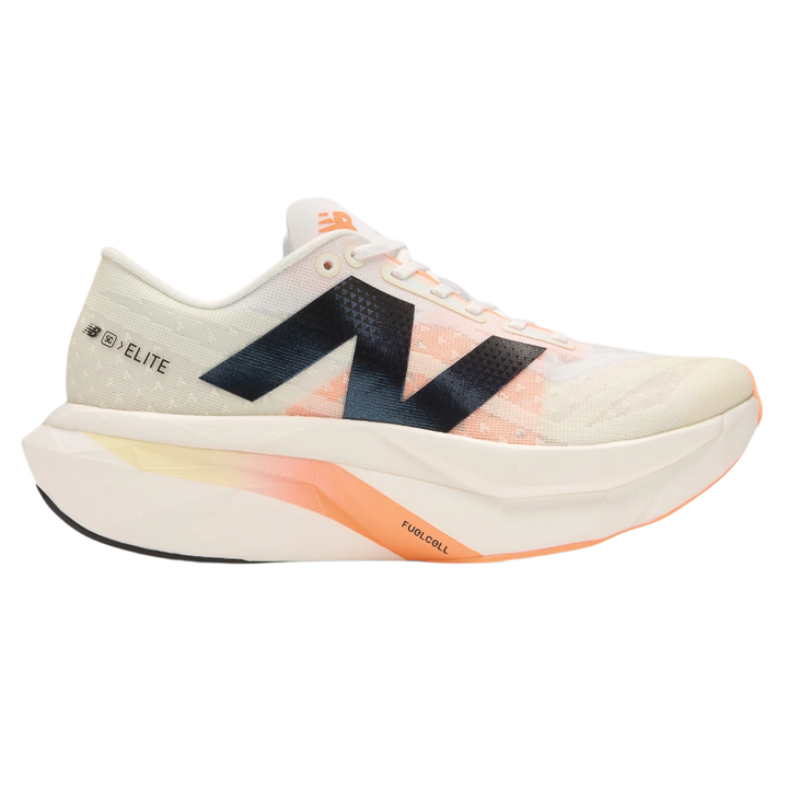 New Balance Womens FuelCell SuperComp Elite V4 - White/Angora/Hot Mango - Neutral - SS25