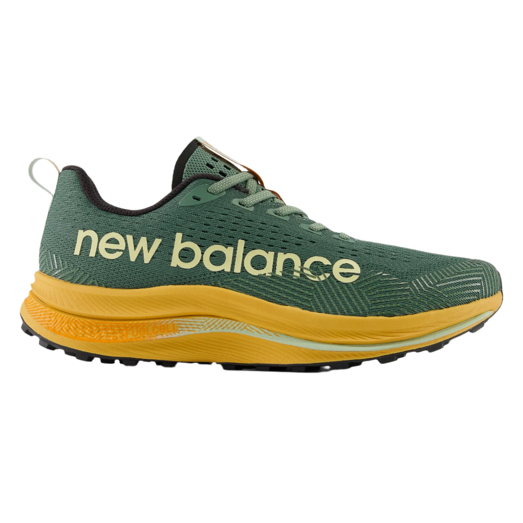 New Balance Mens Fuelcell Supercomp Trail - Dark Juniper/Dried Apricot/Calcium - Trail - SS25