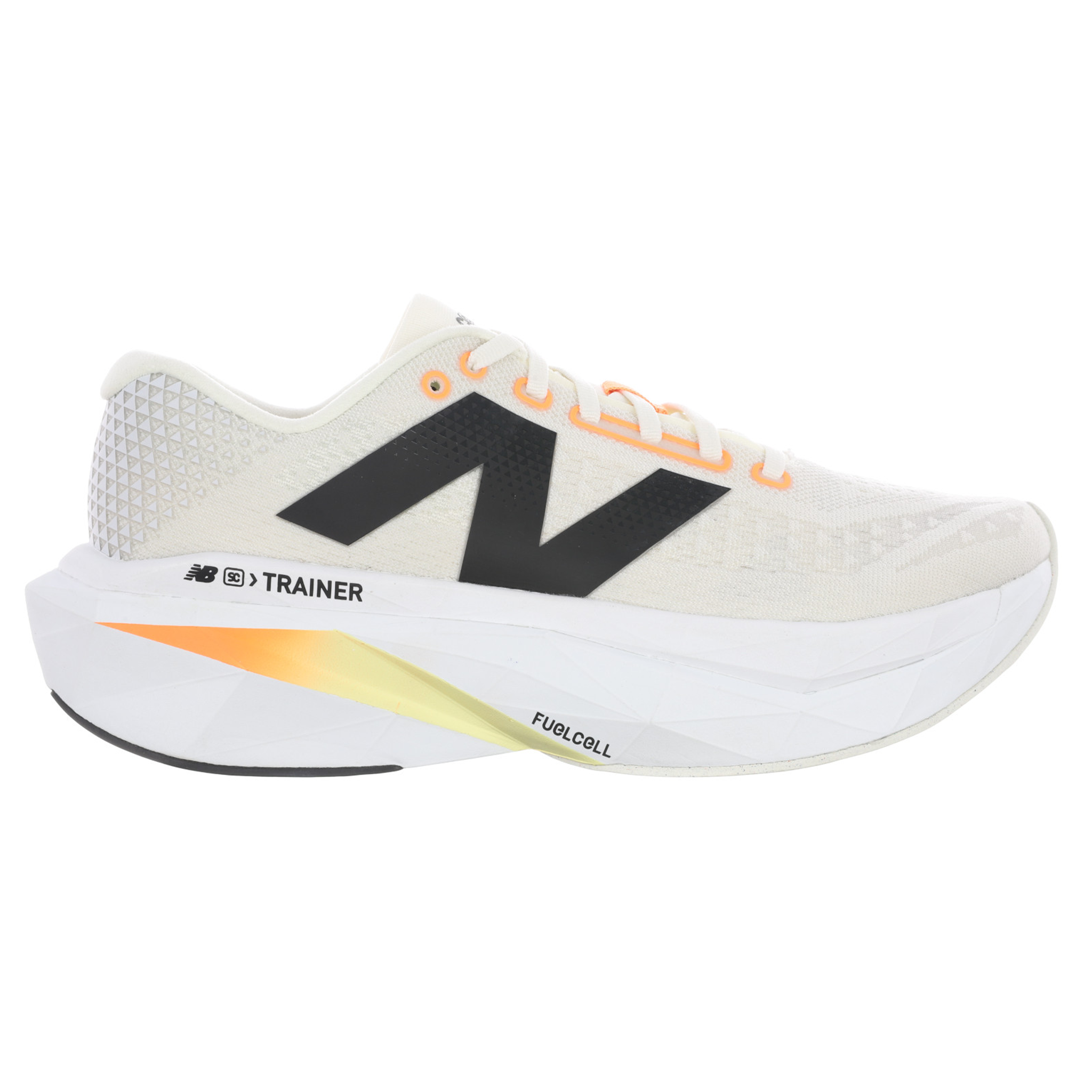 New Balance Mens FuelCell SuperComp Trainer V3 - Angora/Hot Mango/Black - Neutral - SS25