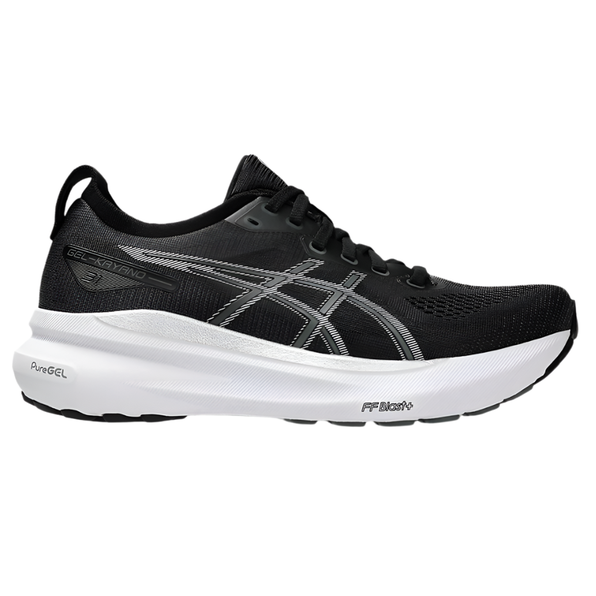 Asics Womens Gel Kayano 31 - Black/Pure Silver - Stability - SS25