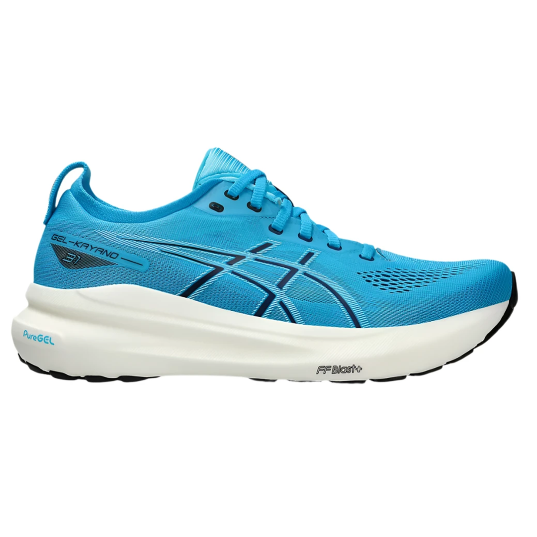 Asics Mens Gel Kayano 31 - Digital Aqua/Bright Cyan - Stability